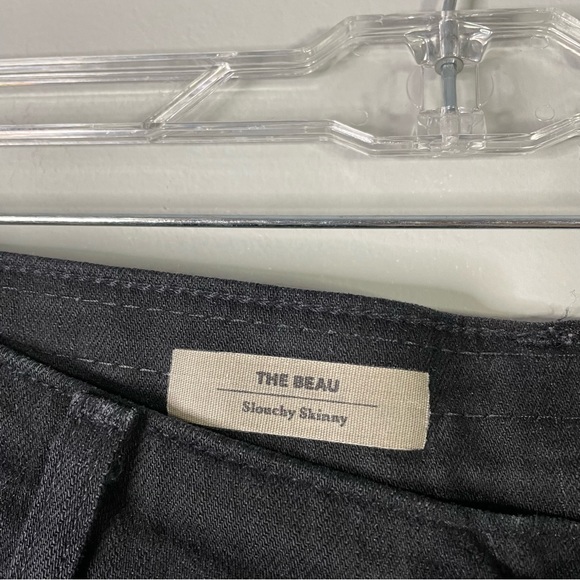 AG Adriano Goldschmied The Beau Slouchy Skinny Distressed Designer Jeans Size 28 - Picture 4 of 9